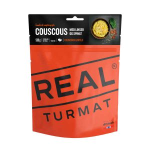 Couscous with Lentils and Spinach - Real Turmat