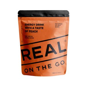 Energy Drink with a Taste of Peach - Real on the Go