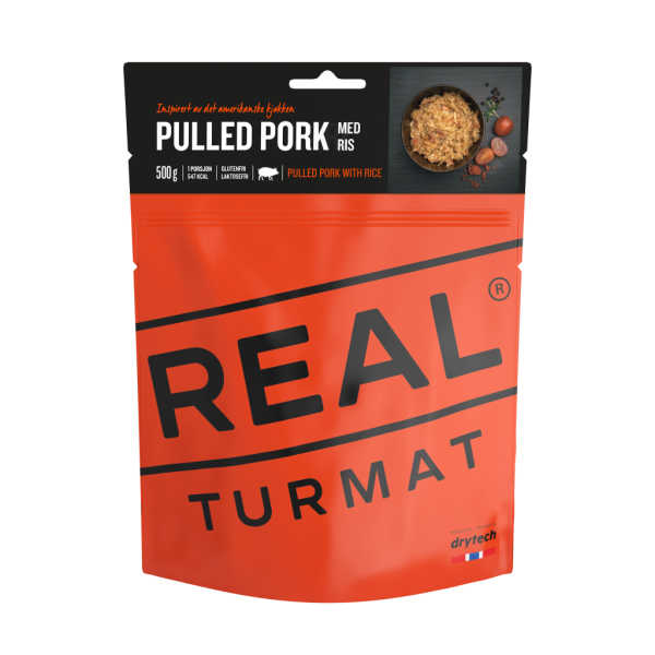 Pulled Pork with Rice - Real Turmat