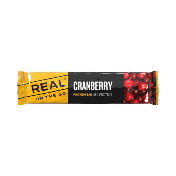 Cranberry Protein Bar – Real on the Go