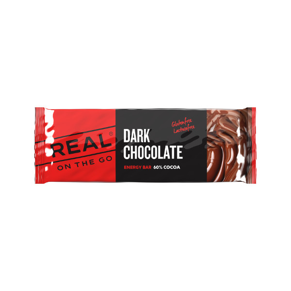 Dark chocolate bar – Real on the Go