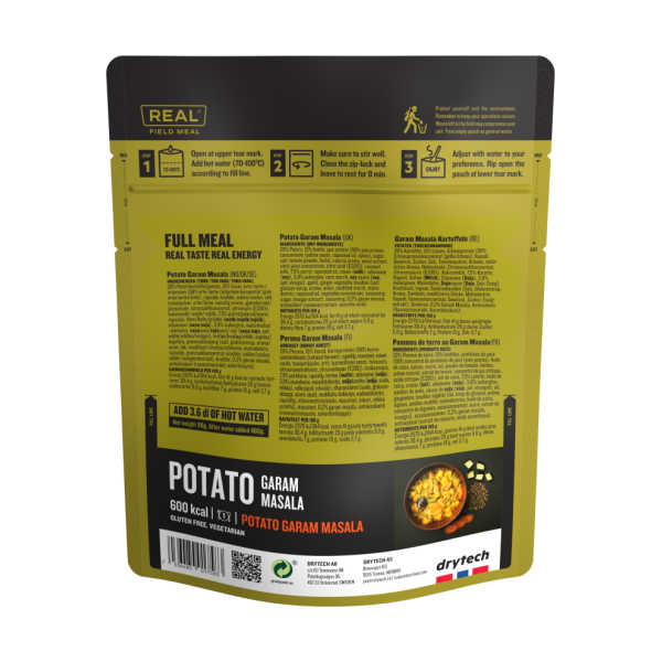 Potato Garam Masala - 602 kcal - Real Field Meal